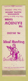 Matchbook Cover - Rainbow Tavern Maupin OR WORN