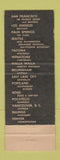 Matchbook Cover - Hotel Multnomah Portland OR