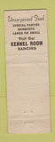 Matchbook Cover - Victory House Tillamook OR