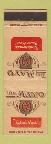 Matchbook Cover - Mayo Hotel Tulsa OK WEAR