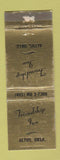 Matchbook Cover - Friendship Inn Altus OK WORN