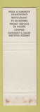 Matchbook Cover - Friendship Inn Altus OK WORN
