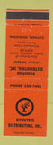 Matchbook Cover - Roundtree Distributing Auto Parts Guymon OK