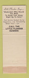 Matchbook Cover - Cloon Plumbing Heating Okmulgee OK WEAR