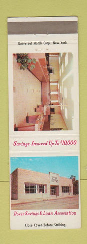 Matchbook Cover - Dover Savings and Loan NJ