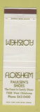 Matchbook Cover - Florsheim Shoes Paulsen's