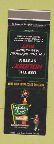 Matchbook Cover - Holiday Inn Edison NJ