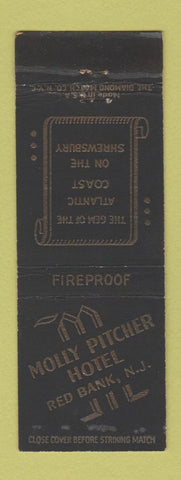 Matchbook Cover - Molly Pitcher Hotel Red Bank NJ