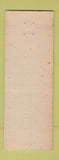 Matchbook Cover - Bendix Washing Machines Clothes Cleaning Jersey City NJ BLUE