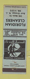 Matchbook Cover - Floridian Cleaners East Orange NJ