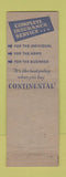 Matchbook Cover - Harry Rothberg Insurance Plainfield NJ