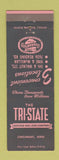 Matchbook Cover - Tri State Savings and Loan Cincinnati OH