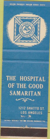 Matchbook Cover - Hospital of Good Samaritan Los Angeles CA