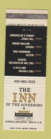 Matchbook Cover - Inn of the Governors Santa Fe NM