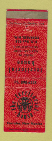 Matchbook Cover - The Territorial House Corrales NM Mexican food WEAR