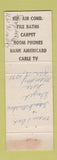 Matchbook Cover - Townsman Motel Alamogordo NM WEAR