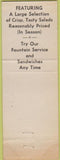 Matchbook Cover - Sylvia's Restaurant Denver CO WEAR
