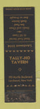 Matchbook Cover - Tally Ho Tavern Larchmont NY WORN