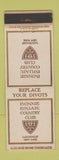 Matchbook Cover - Bonnie Briar Country Club Larchmont NY WEAR