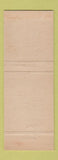 Matchbook Cover - Keeler's Restaurant Albany NY