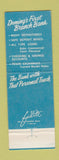 Matchbook Cover - Deming National Bank NM