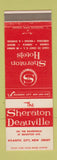 Matchbook Cover - Sheraton Hotel Deauville Atlantic City NJ