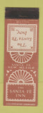 Matchbook Cover - Santa Fe Inn NM