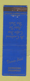 Matchbook Cover - Duncan Hotel Pawhuska OK