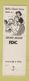 Matchbook Cover - First National Bank Seminole OK