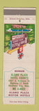 Matchbook Cover - Alamo Plaza Hotel Courts Oklahoma City OK