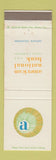 Matchbook Cover - American National Bank Sapulpa OK