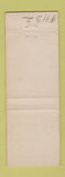 Matchbook Cover - Bianco's Restaurant Pizza Lawton OK