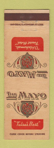 Matchbook Cover - Mayo Hotel Tulsa OK