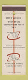 Matchbook Cover - Sands Motor Hotel Tulsa OK Dinkler