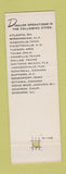 Matchbook Cover - Sands Motor Hotel Tulsa OK Dinkler
