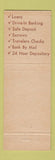Matchbook Cover - Oklahoma National Bank Chickasha OK