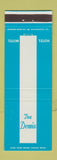 Matchbook Cover - Dennis Hotel Atlantic City NJ