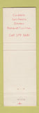 Matchbook Cover - Farmer's Inn Springfield NJ