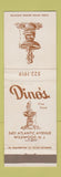 Matchbook Cover - Dino's Restaurant Wildwood NJ