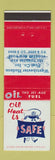 Matchbook Cover - Westchester Hudson Fuel Yonkers NY oil heat