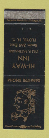 Matchbook Cover - Hi Way Inn Floyd NY WEAR