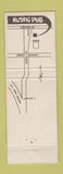 Matchbook Cover - Rustic Pub go go girls Yonkers NY