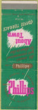 Matchbook Cover - Hotel Phillips Kansas City MO