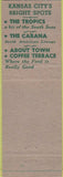 Matchbook Cover - Hotel Phillips Kansas City MO