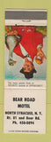 Matchbook Cover - Bear Road Motel North Syracuse NY