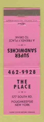 Matchbook Cover - The Place Poughkeepsie NY restaurant WEAR