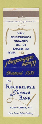 Matchbook Cover - Poughkeepsie Savings Bank NY