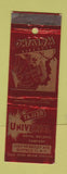 Matchbook Cover - Universal Metal Welding Buffalo NY WEAR