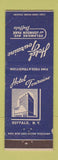 Matchbook Cover - Hotel Touraine Buffalo NY WEAR