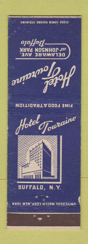 Matchbook Cover - Hotel Touraine Buffalo NY WEAR
